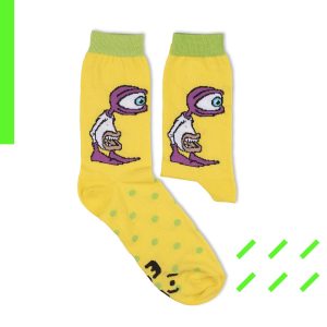 SocksArt - Massimiliano Azzarà  Zot19    "Eye"   Calze d'Autore Artefrontale