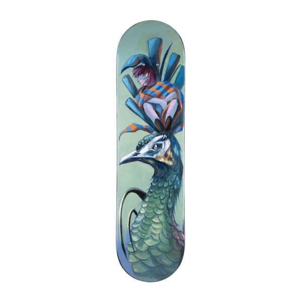 Skateboard skateART ALESSANDRA CARLONI "ROYAL PEACOCK" - immagine 2
