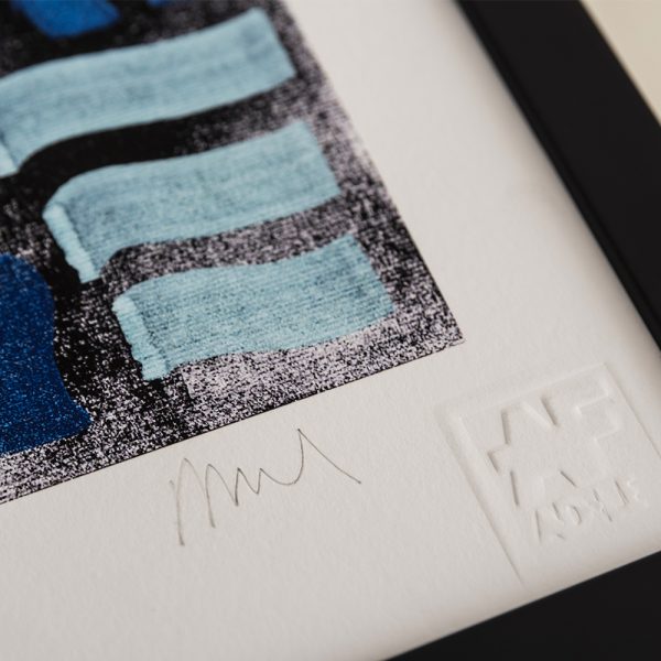 Raul33 “Nomadic Dance Blue Hand Finished”- "Retouchè" - immagine 4