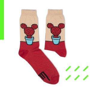 SocksArt - Luigi Notarnicola   "FicoMickey"   Calze d'Autore Artefrontale