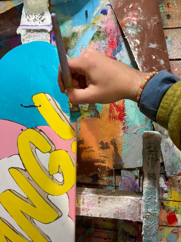 Skateboard skateART ANDREW TOSH "SPARO" - immagine 4