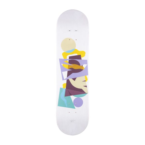 Skateboard skateART LUCAFONT "CITYSCAPE WITH BIRDS" - immagine 2