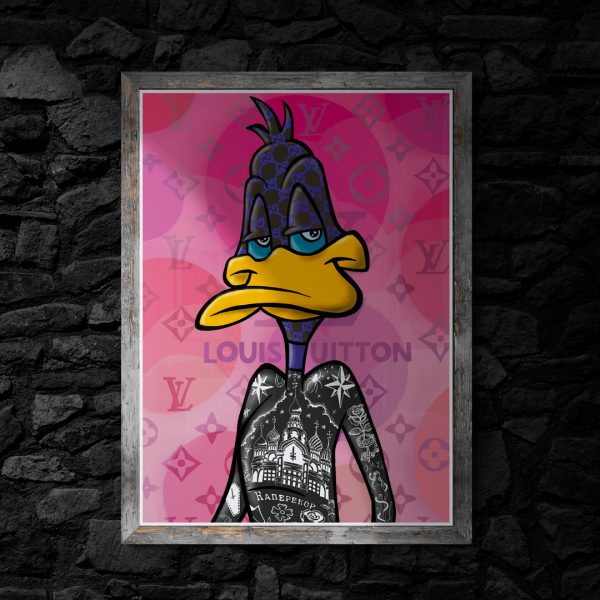 MARK BUFALO CARTOONsTattoo "Daffy" - immagine 5