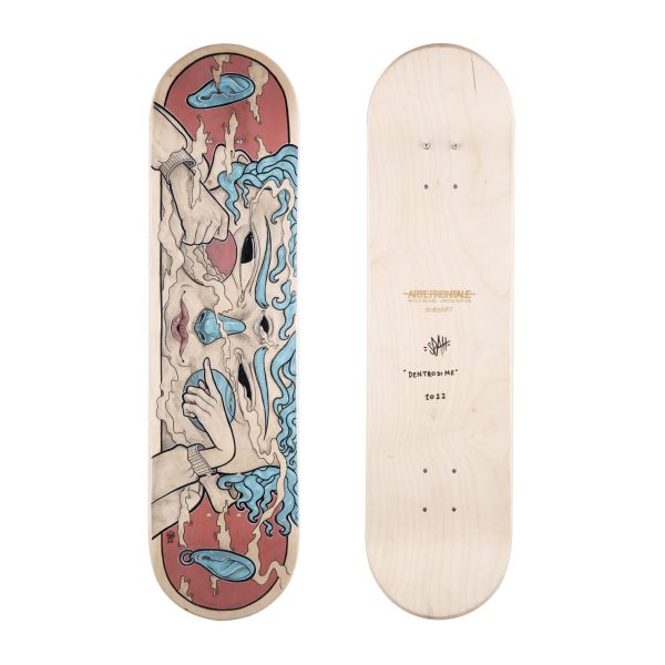 Skateboard skateART ATTILIO SPAGNUOLO "DENTRO DI ME" - immagine 5