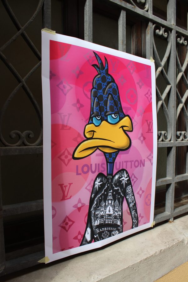 MARK BUFALO CARTOONsTattoo "Daffy" - immagine 4