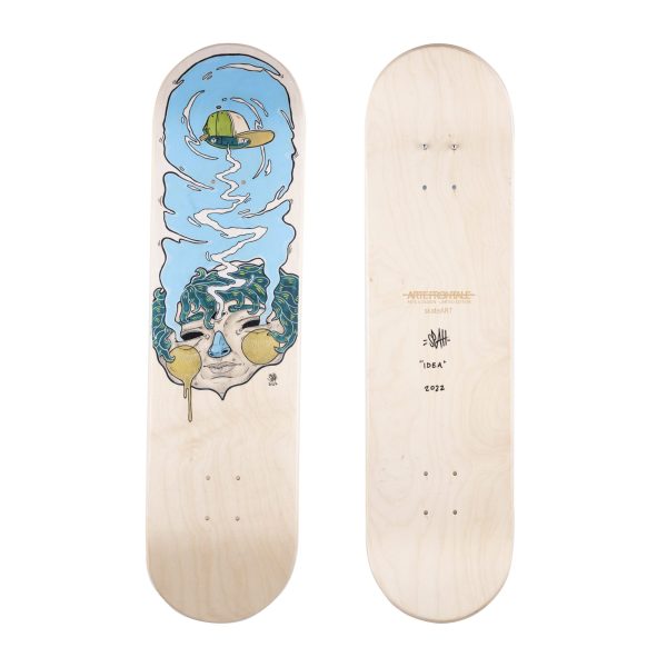 Skateboard skateART ATTILIO SPAGNUOLO "IDEA" - immagine 4