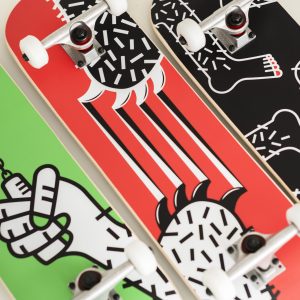 Skateboard  Completo skateART Luigi Notarnicola "KITCUT" - immagine 5