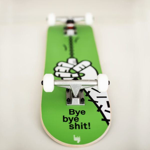 Skateboard  Completo skateART Luigi Notarnicola "BYE BYE SH*T" - immagine 5