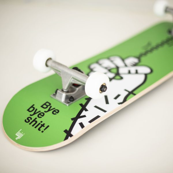 Skateboard  Completo skateART Luigi Notarnicola "BYE BYE SH*T" - immagine 6