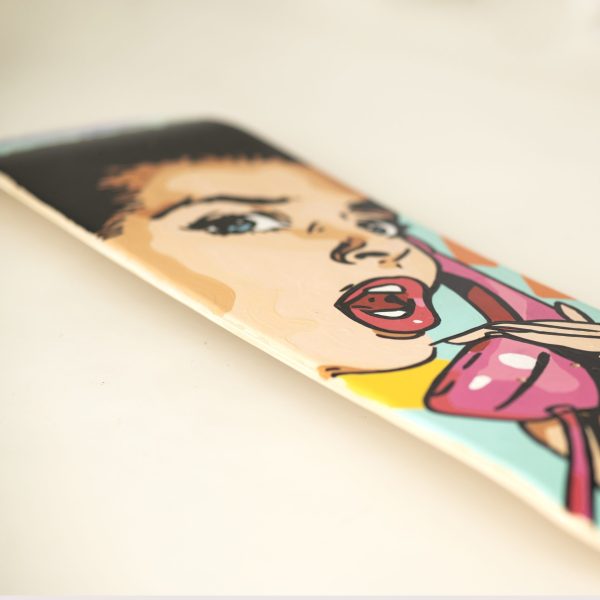 Skateboard skateART ANDREW TOSH "PRONTO POLIZIA?" - immagine 7