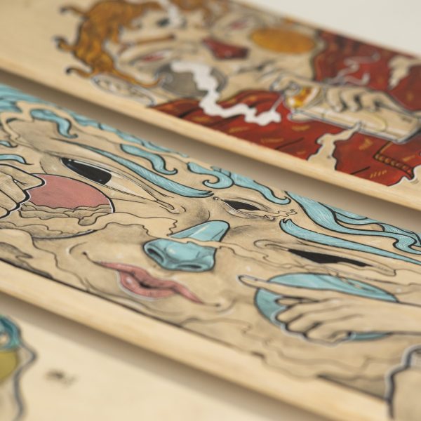 Skateboard skateART ATTILIO SPAGNUOLO "DENTRO DI ME" - immagine 3