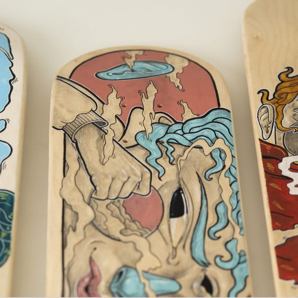 Skateboard skateART ATTILIO SPAGNUOLO "DENTRO DI ME" - immagine 7
