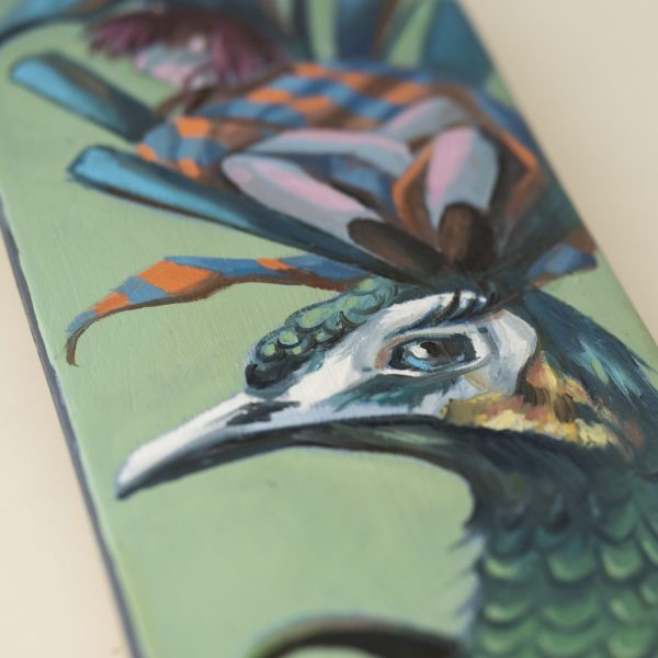 Skateboard skateART ALESSANDRA CARLONI "ROYAL PEACOCK" - immagine 4