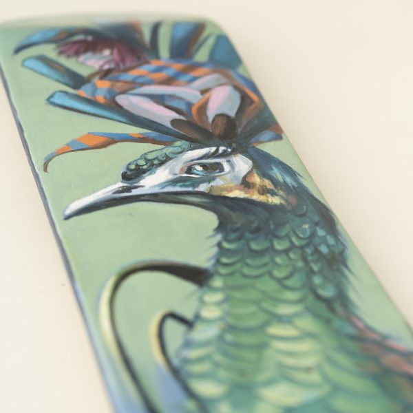 Skateboard skateART ALESSANDRA CARLONI "ROYAL PEACOCK" - immagine 3
