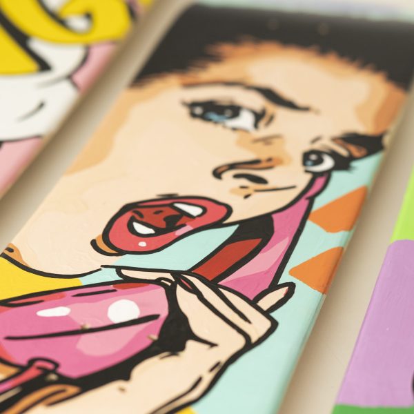 Skateboard skateART ANDREW TOSH "PRONTO POLIZIA?" - immagine 5