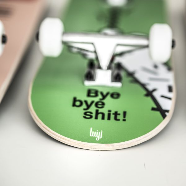 Skateboard  Completo skateART Luigi Notarnicola "BYE BYE SH*T" - immagine 8
