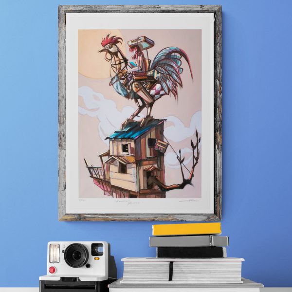 Alessandra Carloni - Animali Meccanici - "Rooster Machine" - immagine 2