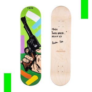 Skateboard skateART ANDREW TOSH "PORTA APERTA"