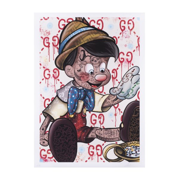 MARK BUFALO CARTOONsTattoo "Pinocchio" - immagine 5