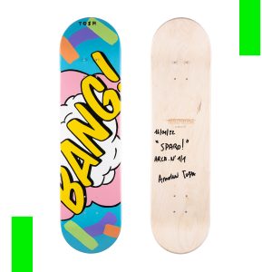 Skateboard skateART ANDREW TOSH "SPARO"