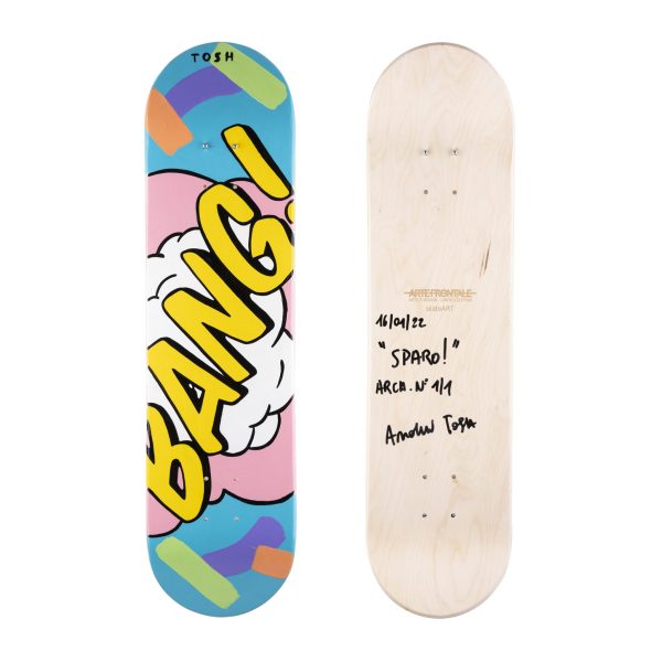 Skateboard skateART ANDREW TOSH "SPARO" - immagine 6