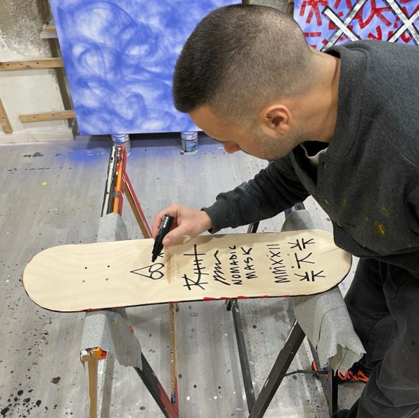 Skateboard skateART RAUL "NOMADIC MASK" - immagine 6