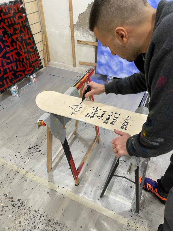 Skateboard skateART RAUL "NOMADIC SIGNS" - immagine 6