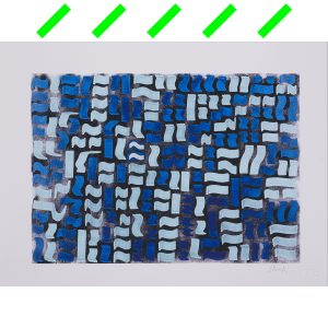Raul33 “Nomadic Dance Blue Hand Finished”- "Retouchè"