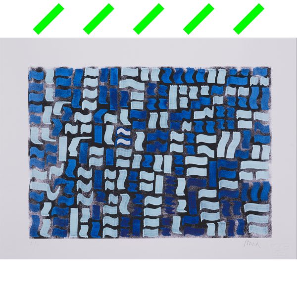 Raul33 “Nomadic Dance Blue Hand Finished”- "Retouchè"