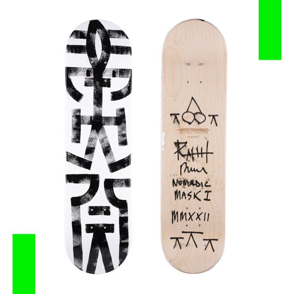 Skateboard skateART RAUL "NOMADIC MASK 1"