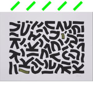 Raul33 “Nomadic Signs Black Hand Finished”- "Retouchè"