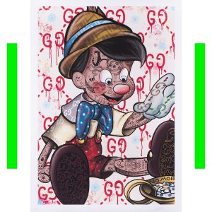 MARK BUFALO CARTOONsTattoo "Pinocchio"