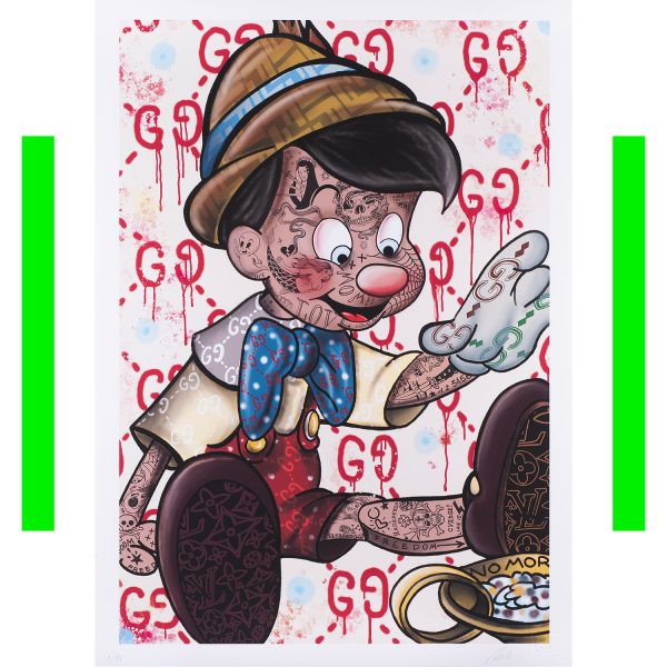 MARK BUFALO CARTOONsTattoo "Pinocchio"