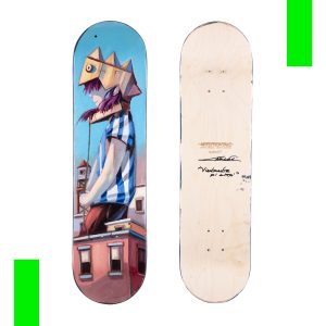 Skateboard skateART ALESSANDRA CARLONI "VIANDANTE DI CITTA' "