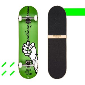 Skateboard  Completo skateART Luigi Notarnicola "BYE BYE SH*T"